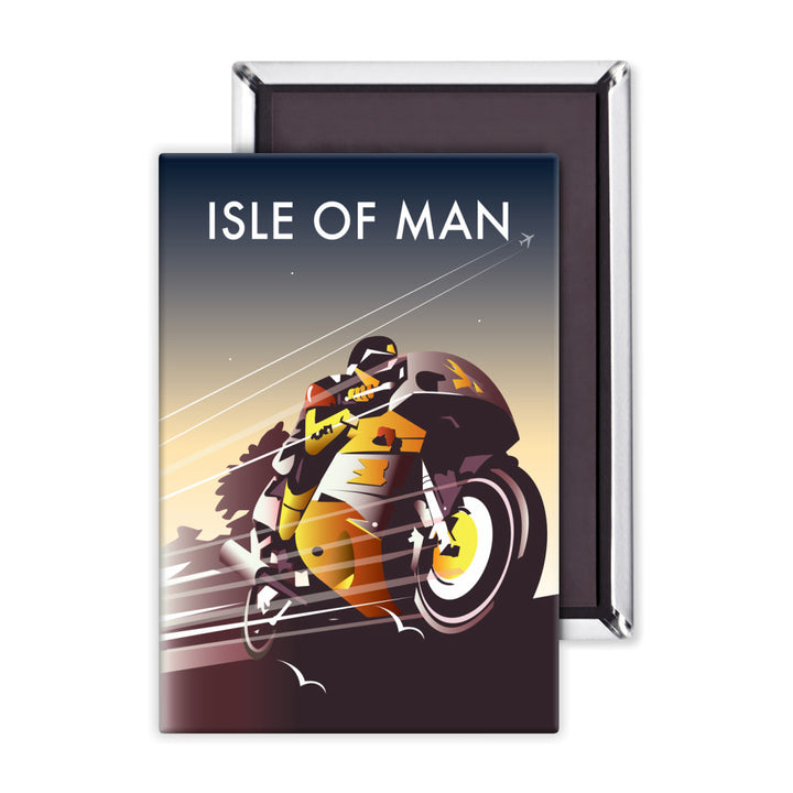 Isle of Man Racer Magnet