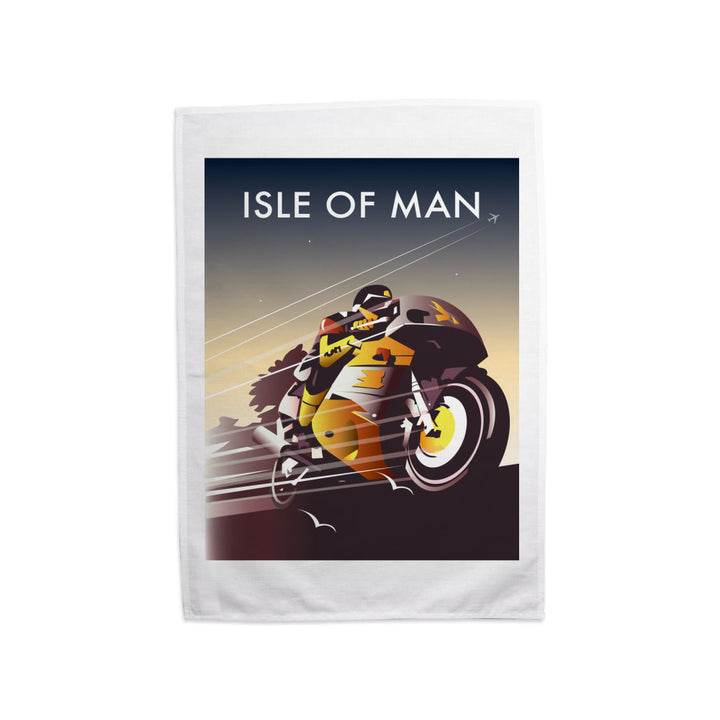 Isle of Man Racer Tea Towel