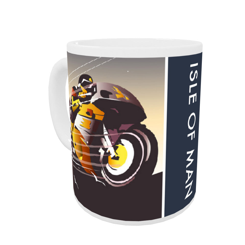 Isle of Man Racer Coloured Insert Mug