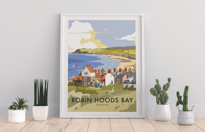Robin Hoods Bay - Art Print