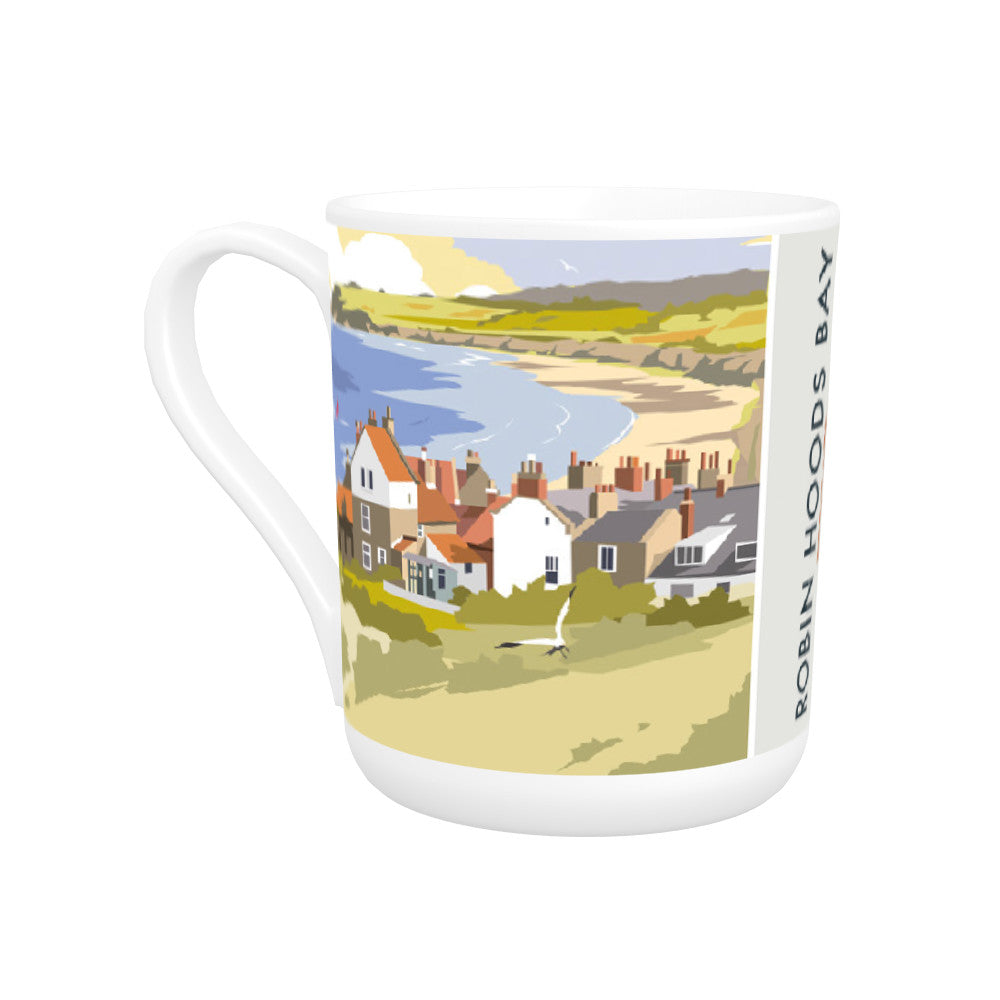 Robin Hoods Bay Bone China Mug