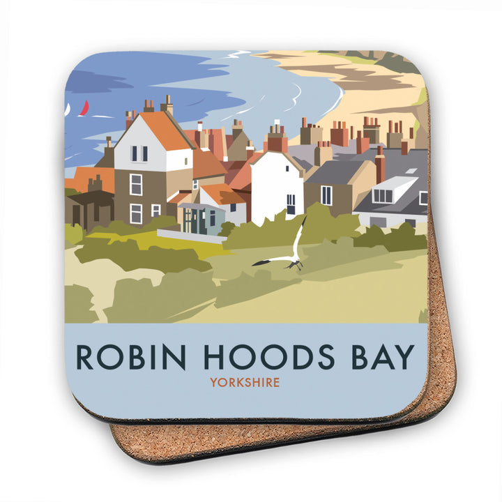 Robin Hoods Bay MDF Coaster
