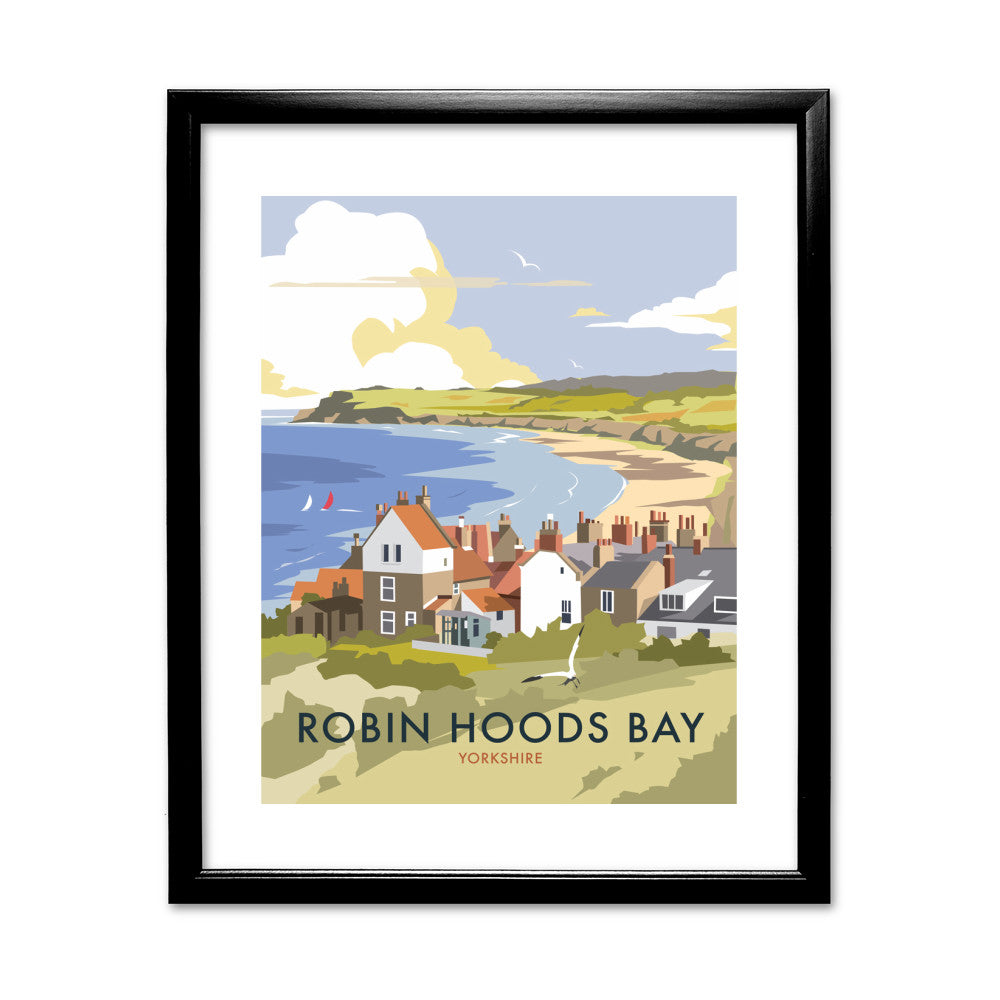 Robin Hoods Bay - Art Print