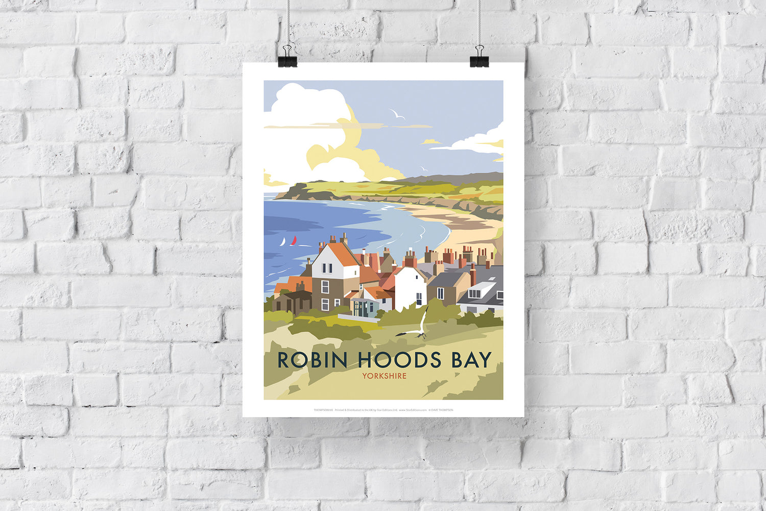 Robin Hoods Bay - Art Print