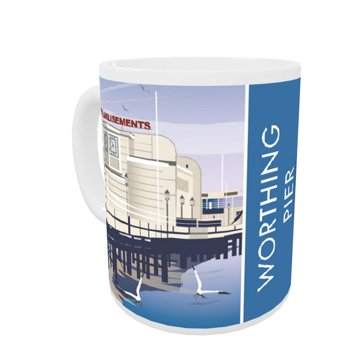 Worthing Pier Coloured Insert Mug