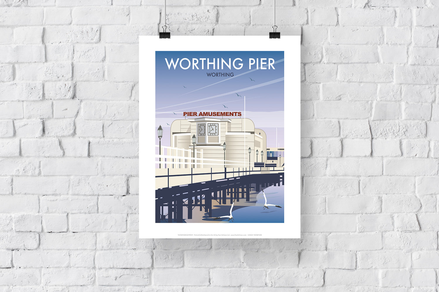 Worthing Pier - Art Print