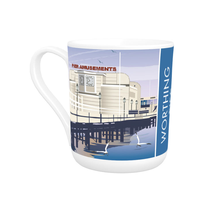 Worthing Pier Bone China Mug