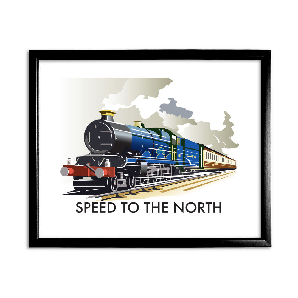 Speed to the North - Art Print