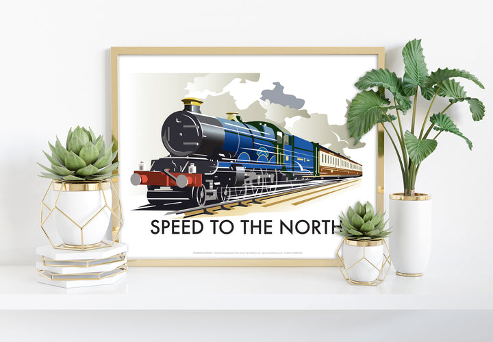 Speed to the North - Art Print