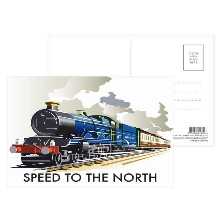 Speed to the North Postcard Pack