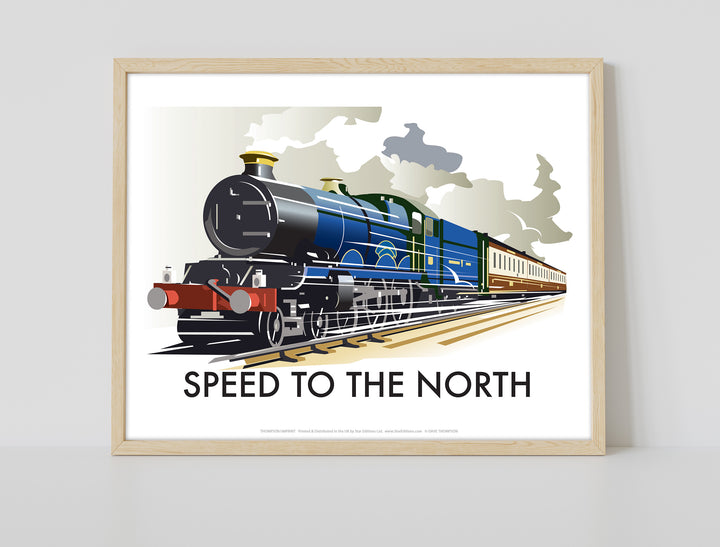 Speed to the North - Art Print