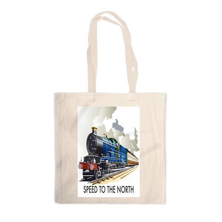 Speed to the North Canvas Tote Bag