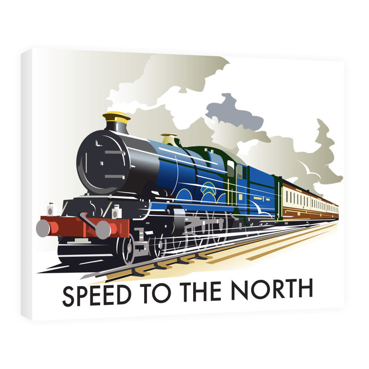 Speed to the North Canvas