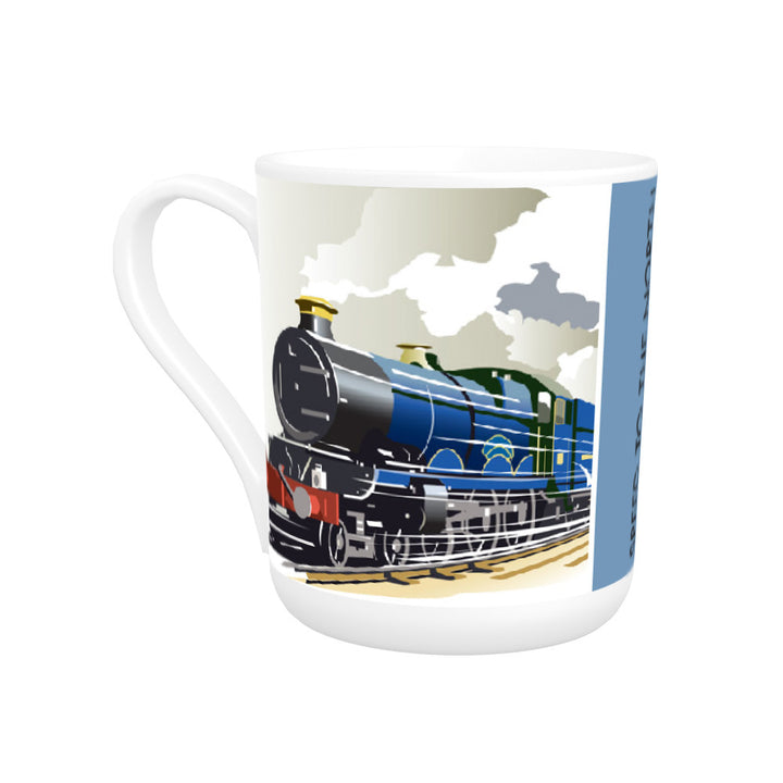 Speed to the North Bone China Mug