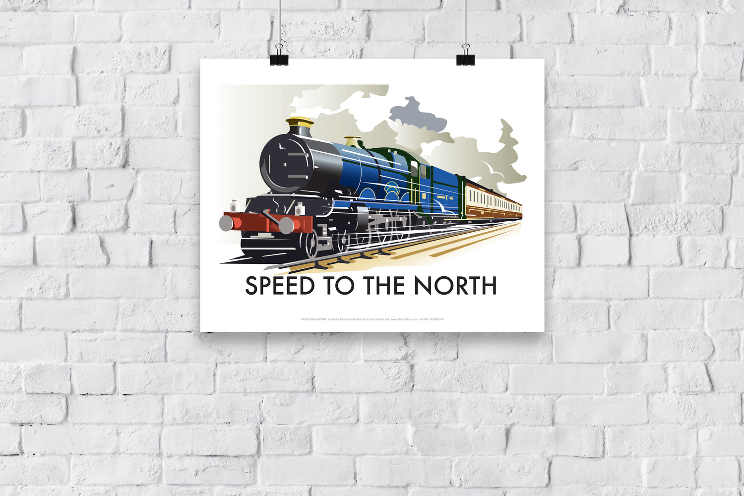 Speed to the North - Art Print