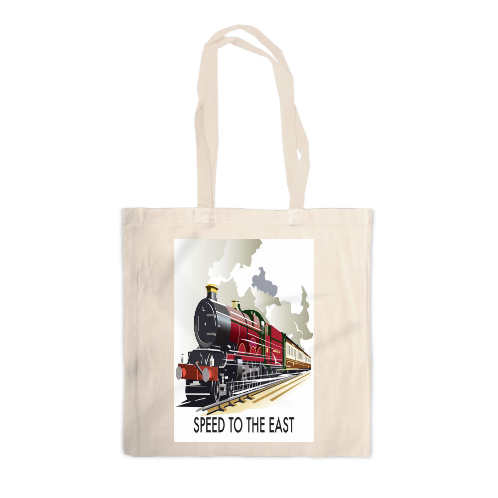 Speed to the East Canvas Tote Bag