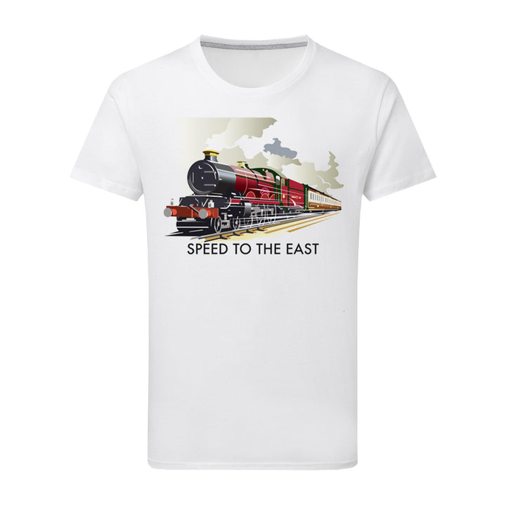 Speed To The East T-Shirt by Dave Thompson