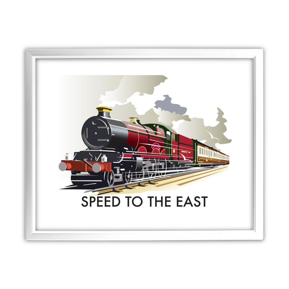 Speed to the East - Art Print