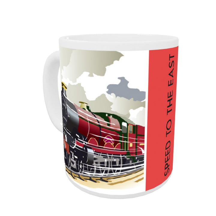 Speed to the East Mug