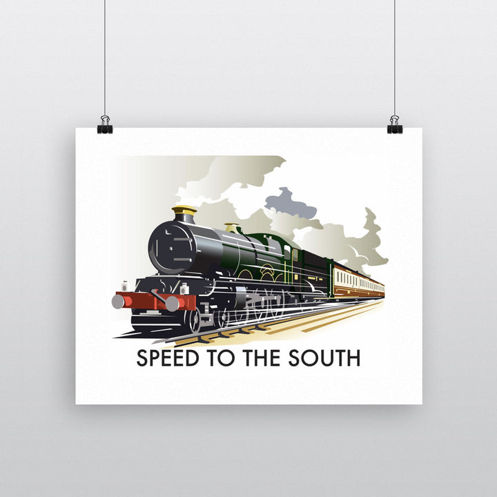Speed to the South Fine Art Print