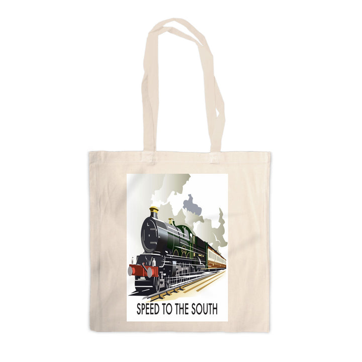 Speed to the South Canvas Tote Bag
