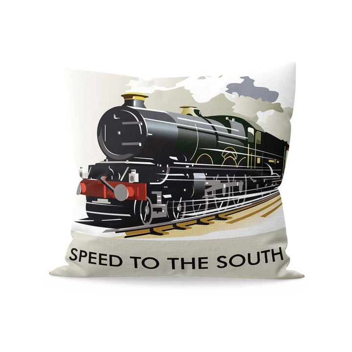 Speed to the South Fibre Filled Cushion