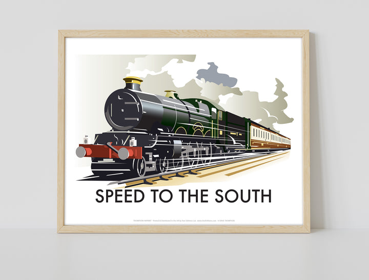 Speed to the South - Art Print