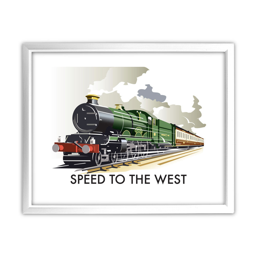 Speed to the West - Art Print