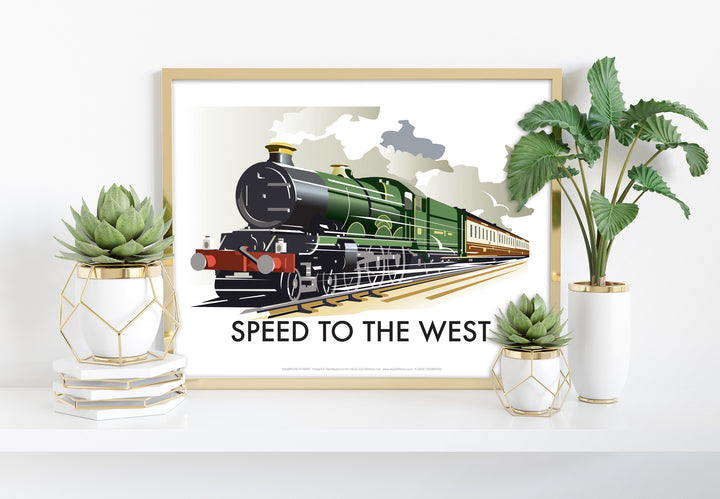 Speed to the West - Art Print