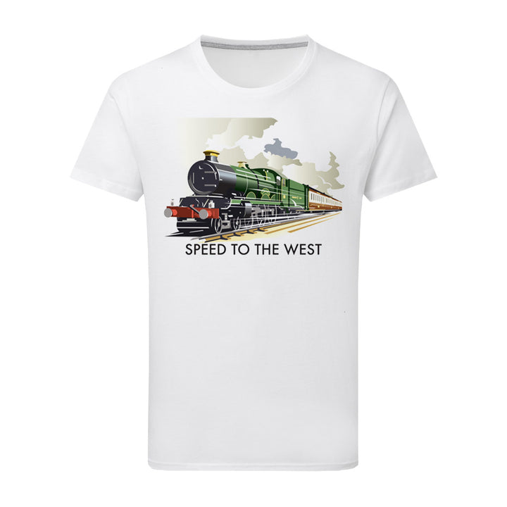 Speed To The West T-Shirt by Dave Thompson