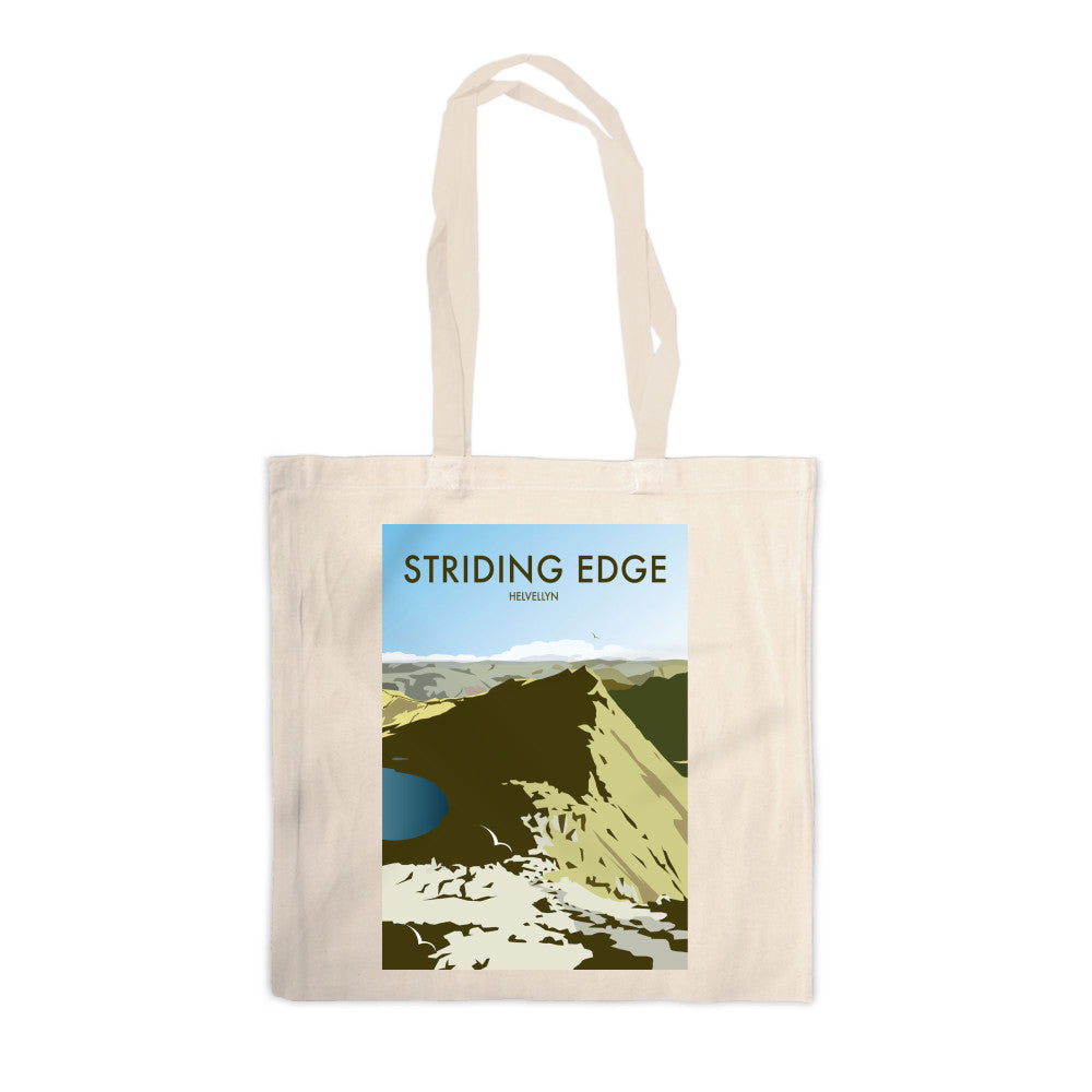 Striding Edge, Helvellyn Canvas Tote Bag