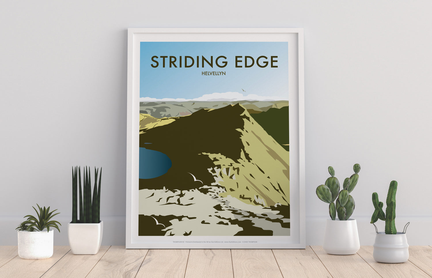 Striding Edge, Helvellyn - Art Print