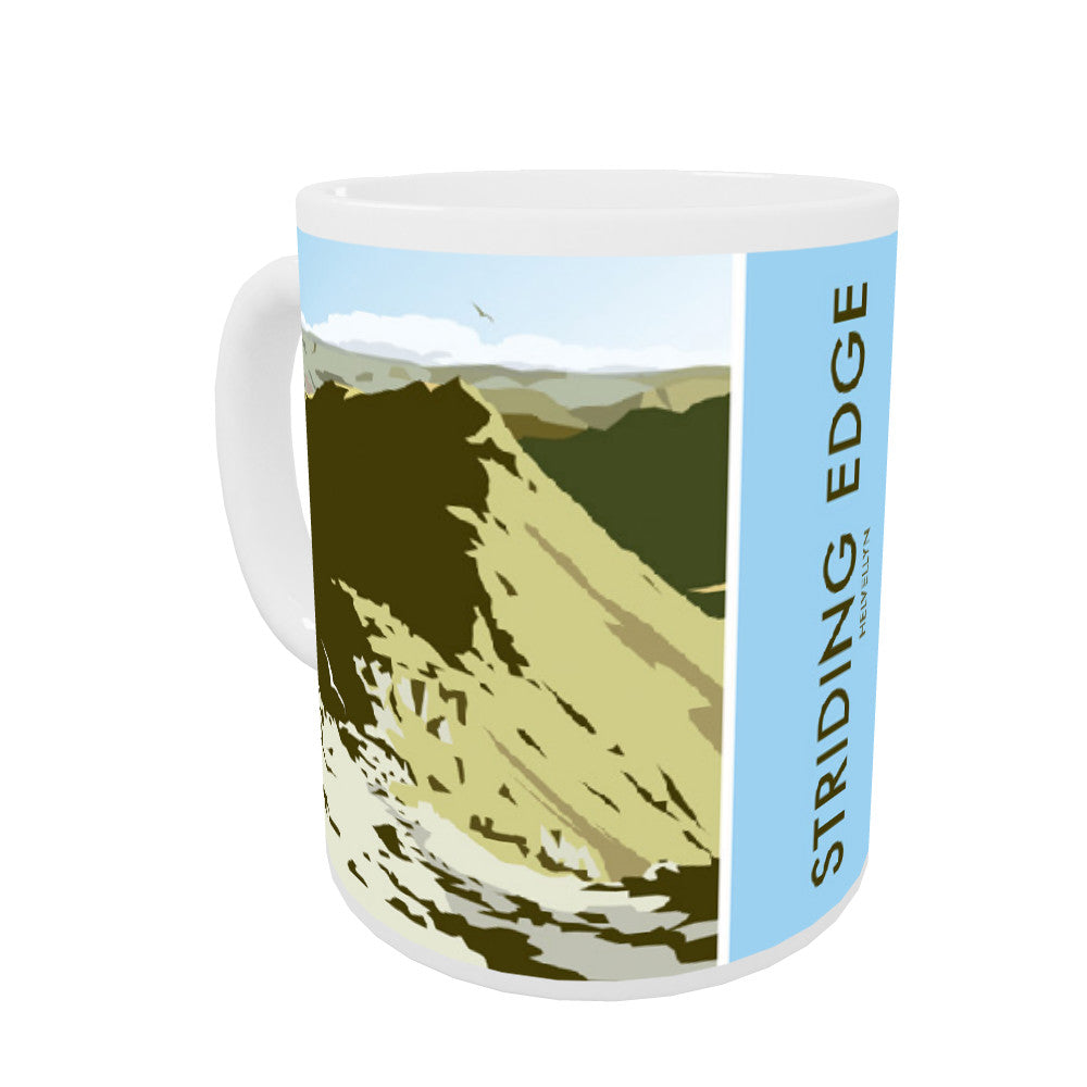 Striding Edge, Helvellyn Coloured Insert Mug