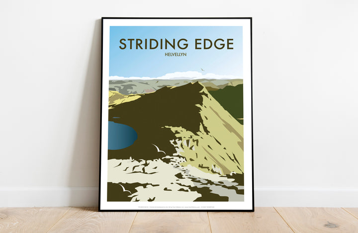 Striding Edge, Helvellyn - Art Print