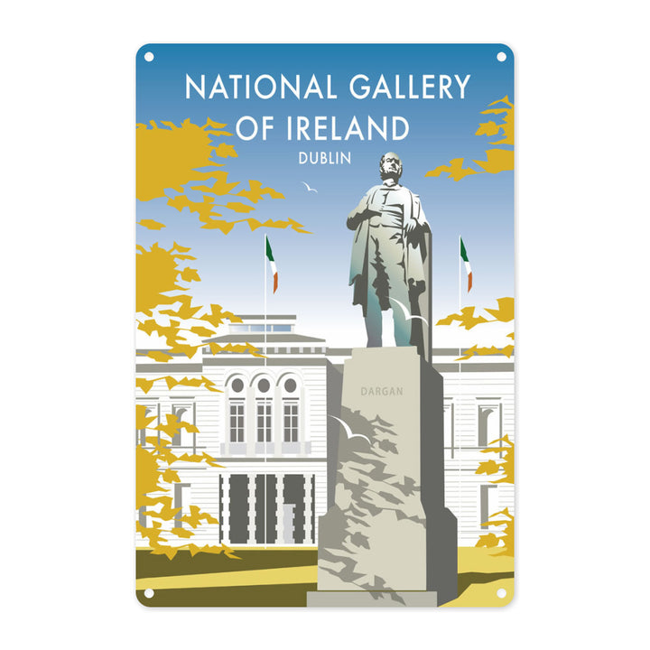 The National Gallery of Ireland Metal Sign