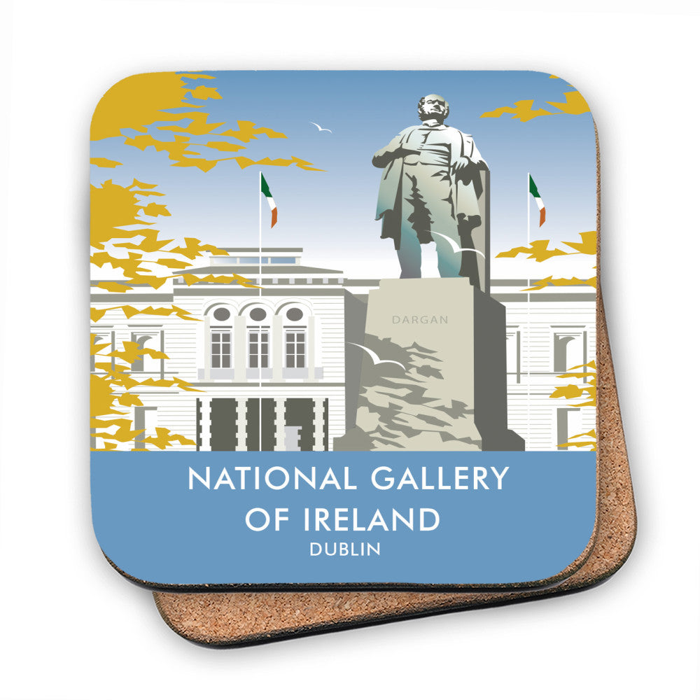 The National Gallery of Ireland MDF Coaster