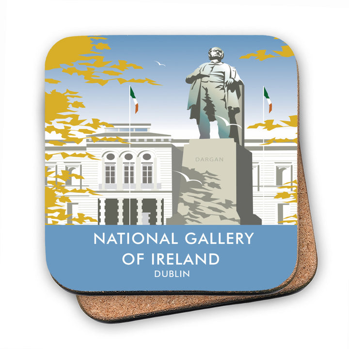 The National Gallery of Ireland MDF Coaster