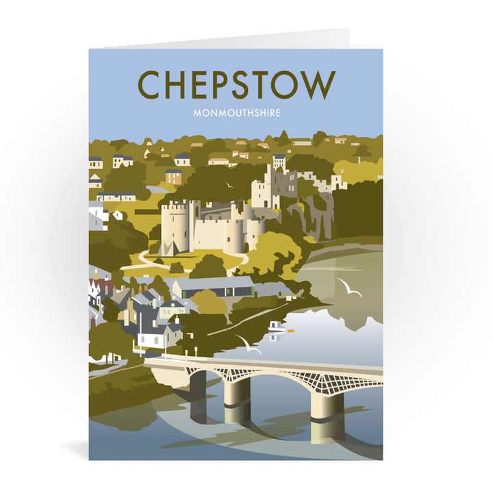 Chepstow, South Wales Greeting Card 7x5