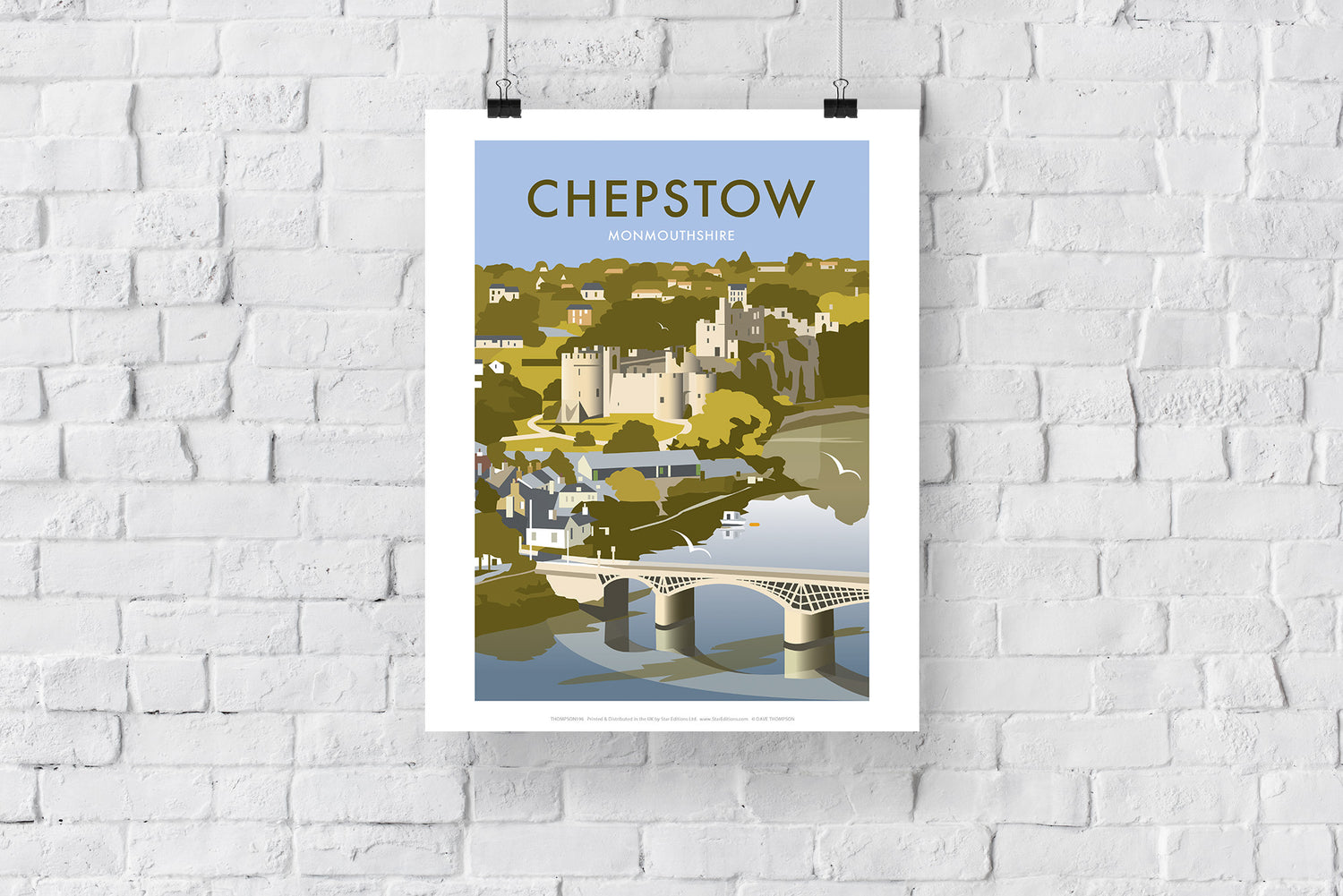 Chepstow, South Wales - Art Print