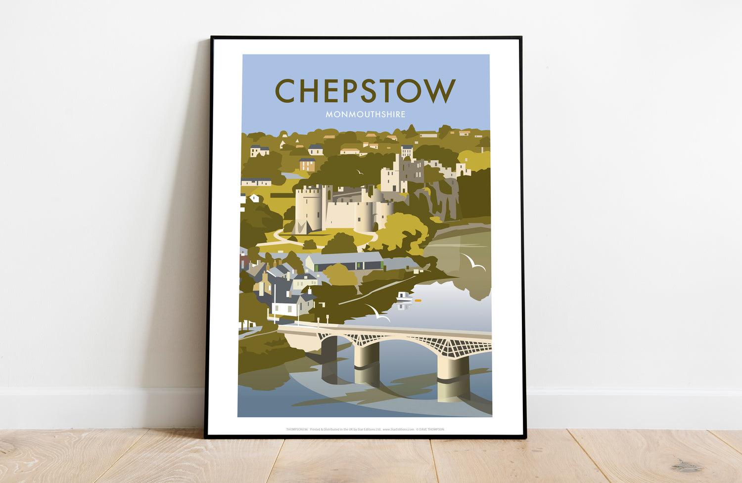 Chepstow, South Wales - Art Print