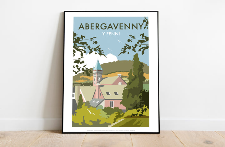 Abergavenny, South Wales - Art Print