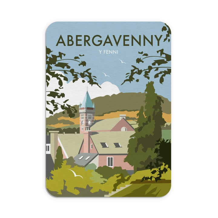 Abergavenny, South Wales Mouse Mat