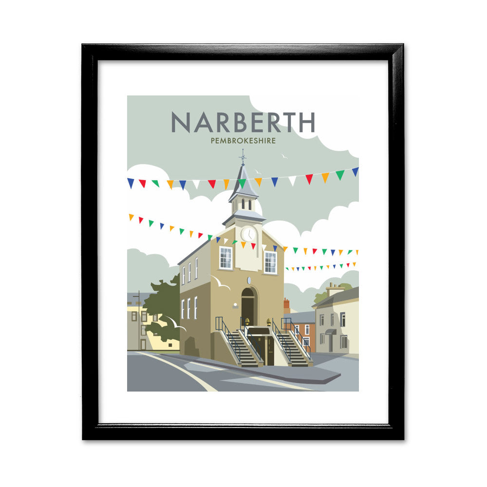 Narberth, South Wales - Art Print