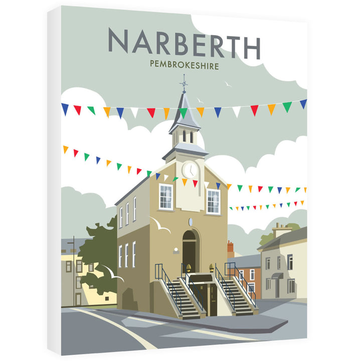 Narberth, South Wales Canvas