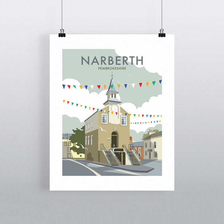 Narberth, South Wales Fine Art Print
