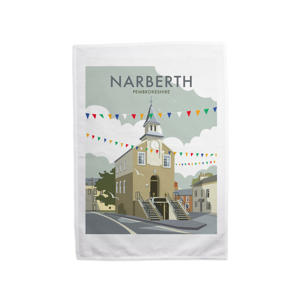 Narberth, South Wales Tea Towel