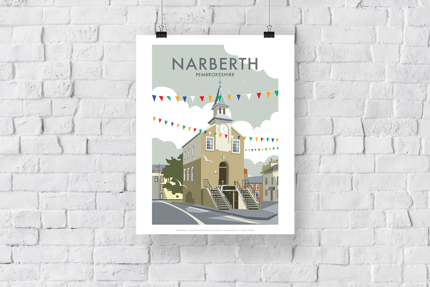 Narberth, South Wales - Art Print