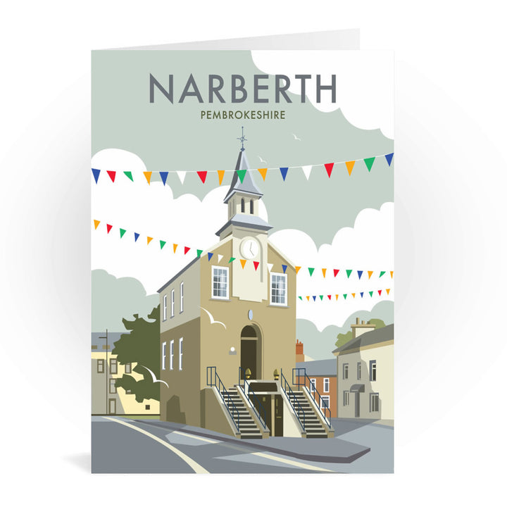 Narberth, South Wales Greeting Card 7x5