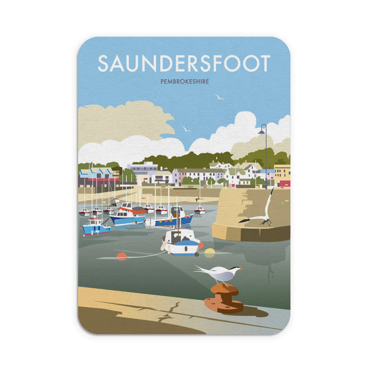 Saundersfoot, South Wales Mouse Mat