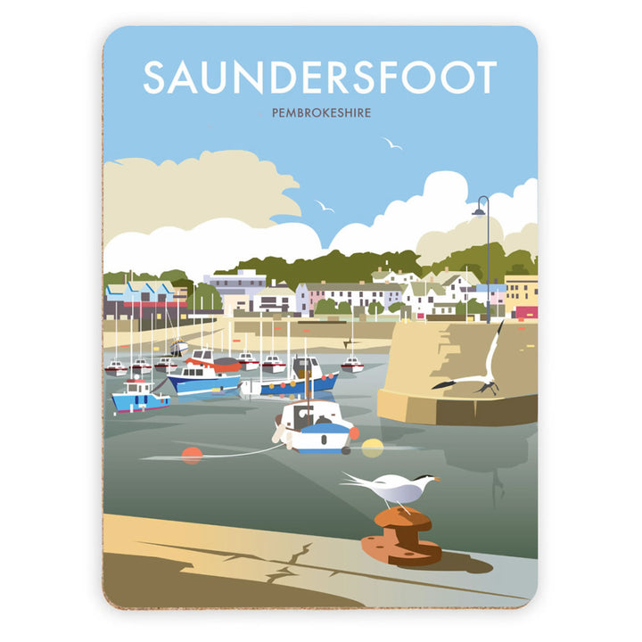 Saundersfoot, South Wales Placemat